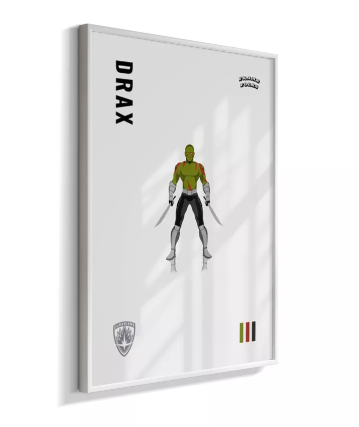 Quadro Drax - Armadura