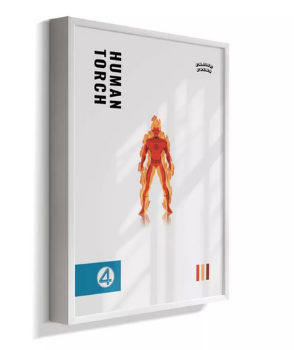 Quadro Tocha Humana - Filme