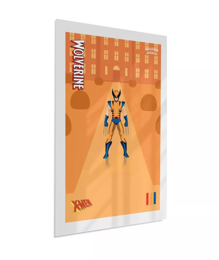 Quadro Wolverine 90's - Mansão X