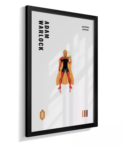 Quadro Adam Warlock - Manopla do Infinito