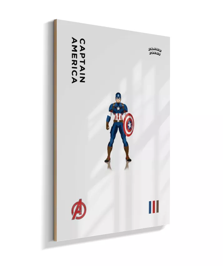 Quadro Capitão America - Vingadores