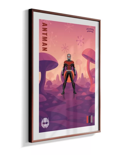 Quadro Homem Formiga - Reino Quântico