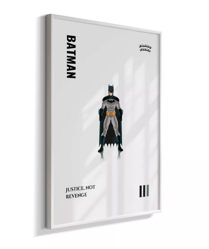 Quadro Batman - Justice, not revenge