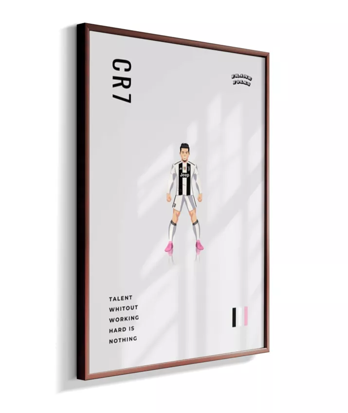 Quadro CR7 - Juventus