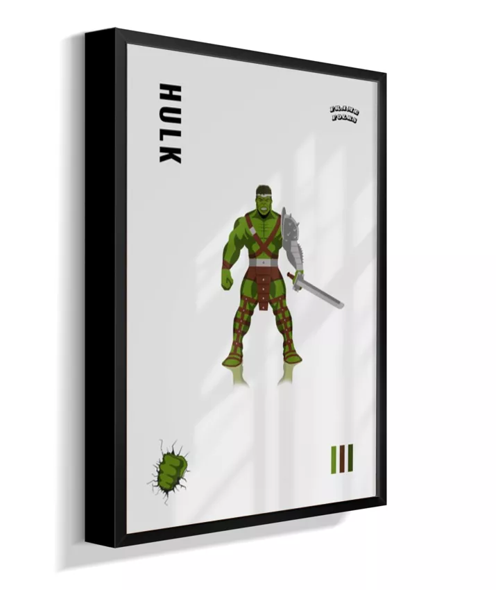 Quadro Hulk - Planeta Hulk
