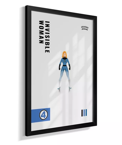 Quadro Mulher Invisível - Clássica