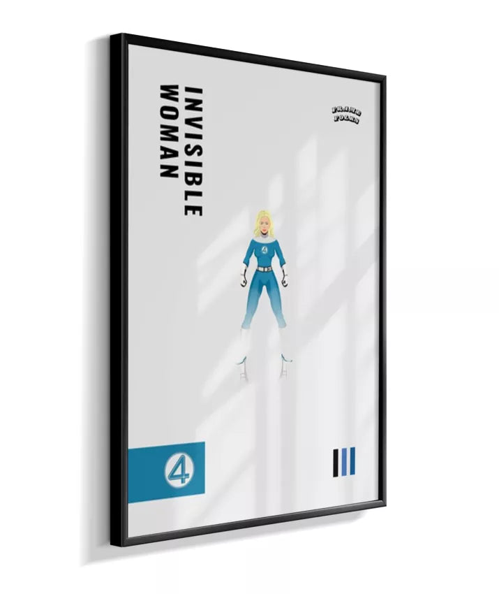 Quadro Mulher Invisível - Filme