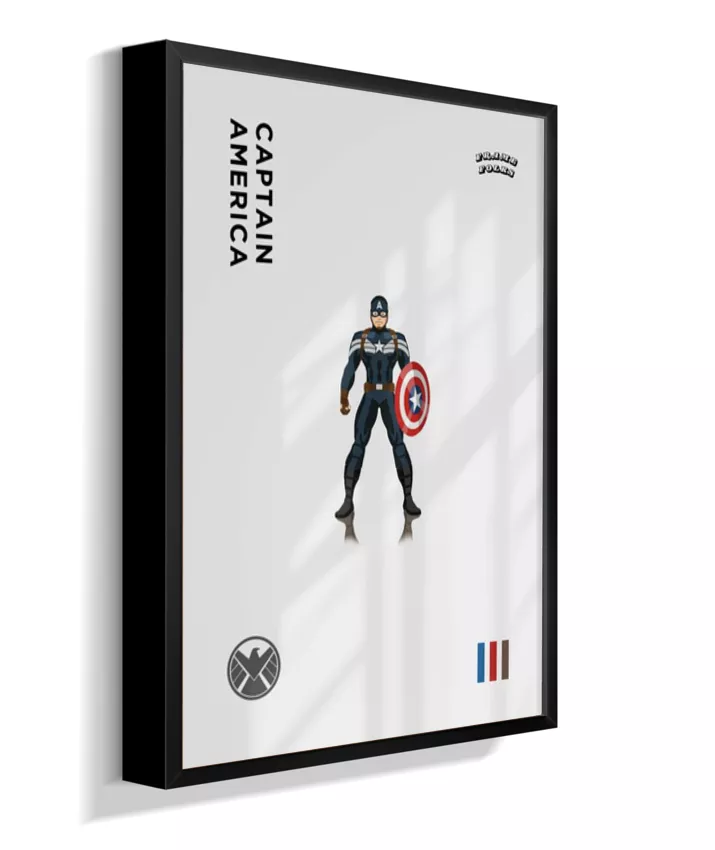 Quadro Capitão America - Shield