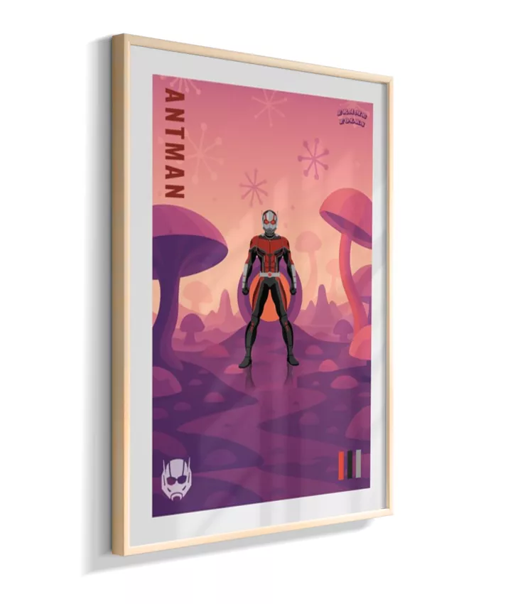 Quadro Homem Formiga - Reino Quântico