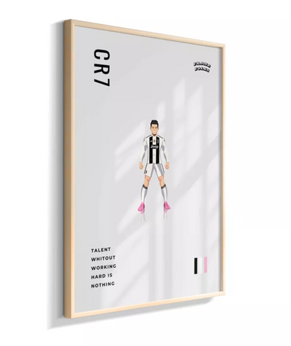 Quadro CR7 - Juventus