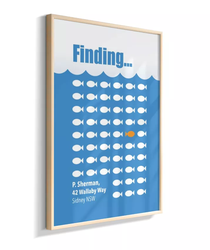 Quadro Procurando Nemo