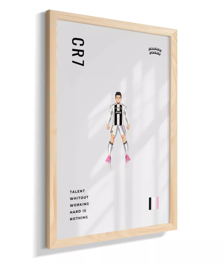 Quadro CR7 - Juventus