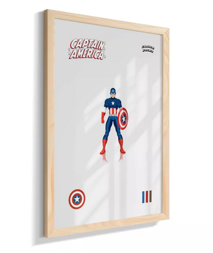 Quadro Capitão America