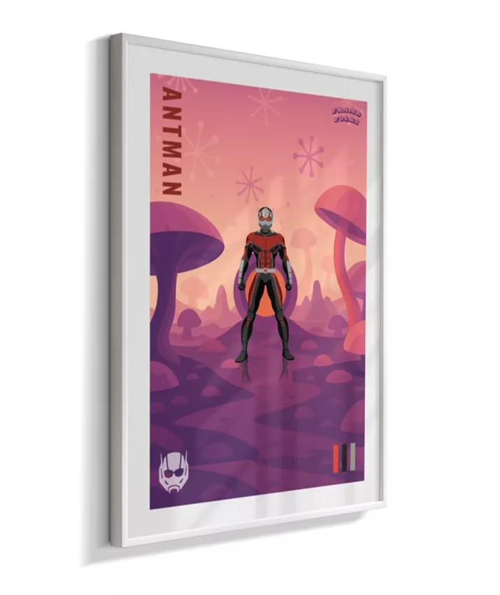 Quadro Homem Formiga - Reino Quântico