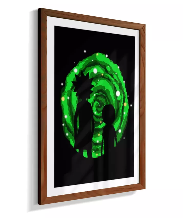 Quadro Rick and Morty