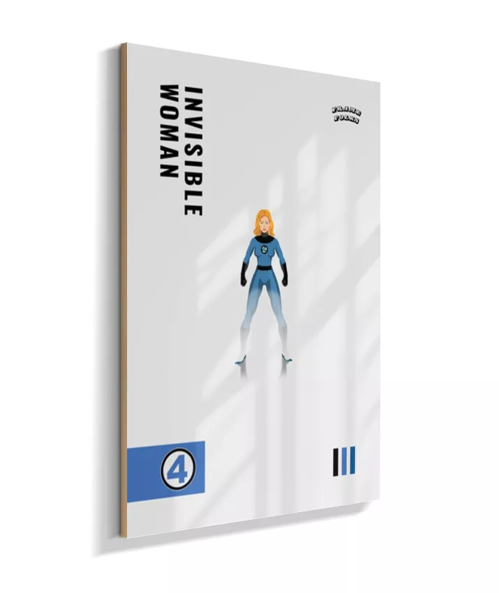 Quadro Mulher Invisível - Clássica