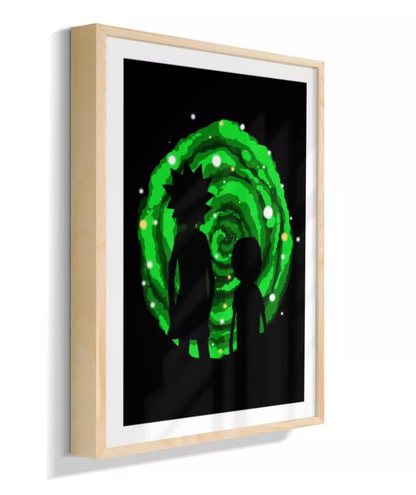 Quadro Rick and Morty