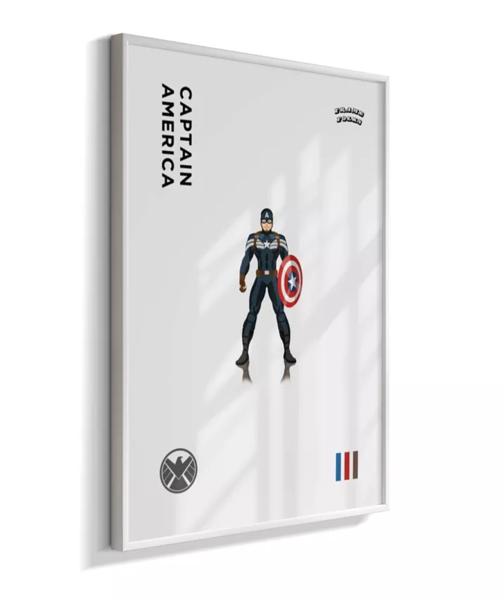 Quadro Capitão America - Shield