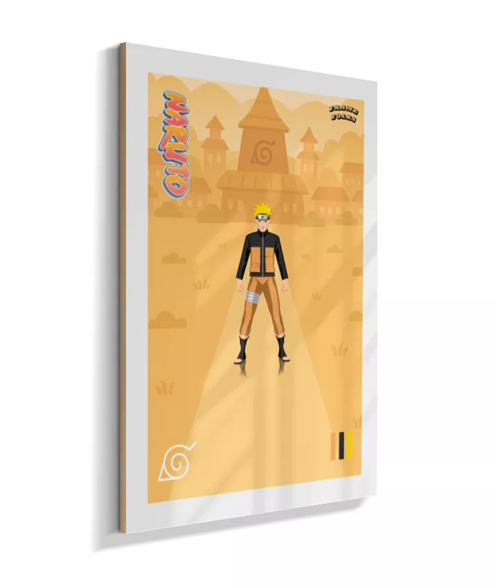 Quadro Naruto - Vila da Folha
