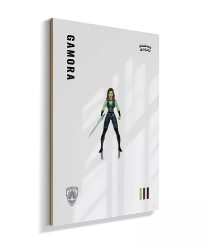 Quadro Gamora - Guardiões da Galáxia