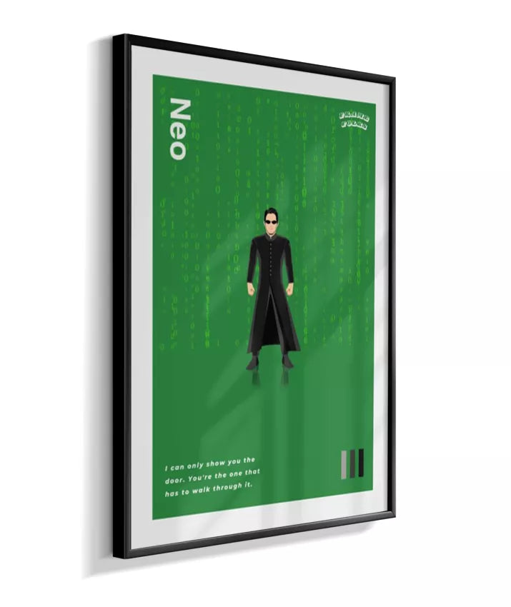 Quadro Neo - Matrix - Digital Rain