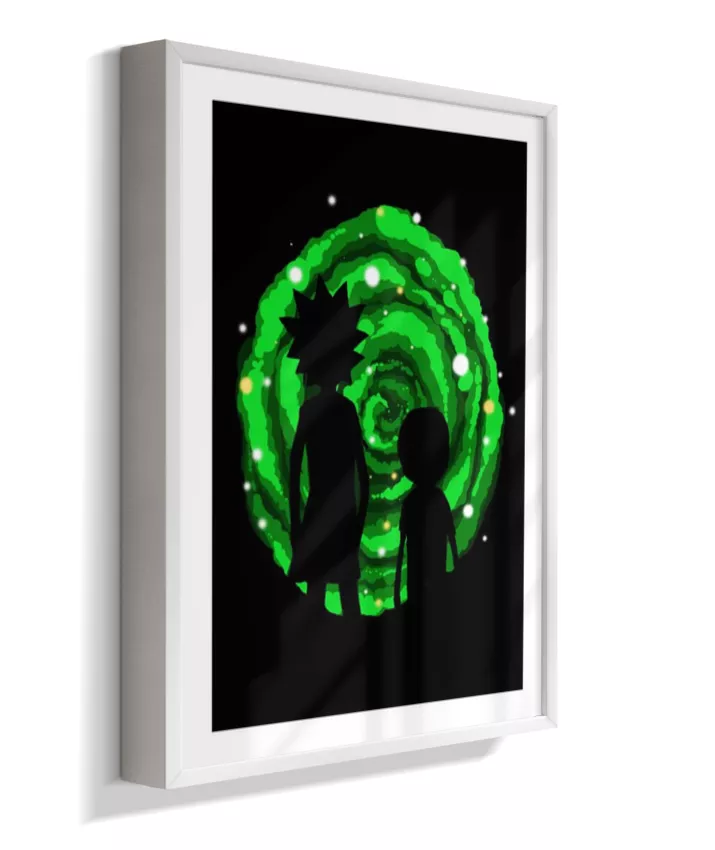 Quadro Rick and Morty