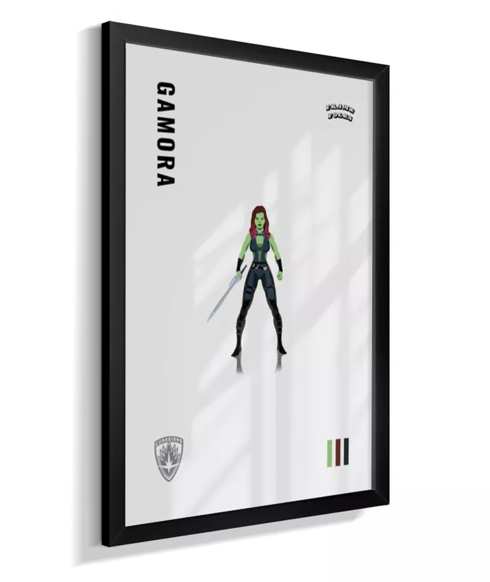 Quadro Gamora - Guardiões da Galáxia
