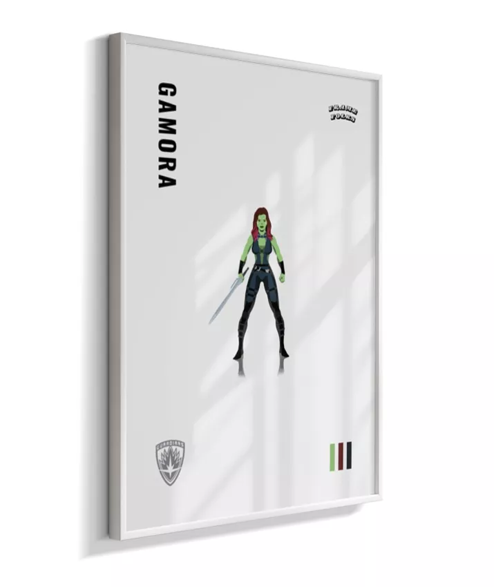 Quadro Gamora - Guardiões da Galáxia