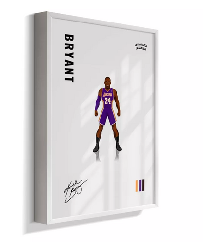 Quadro Kobe Bryant