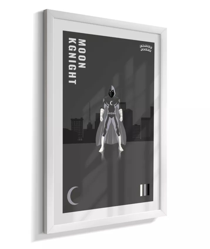 Quadro Cavaleiro da Lua - Dark City
