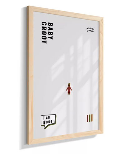 Quadro Baby Groot