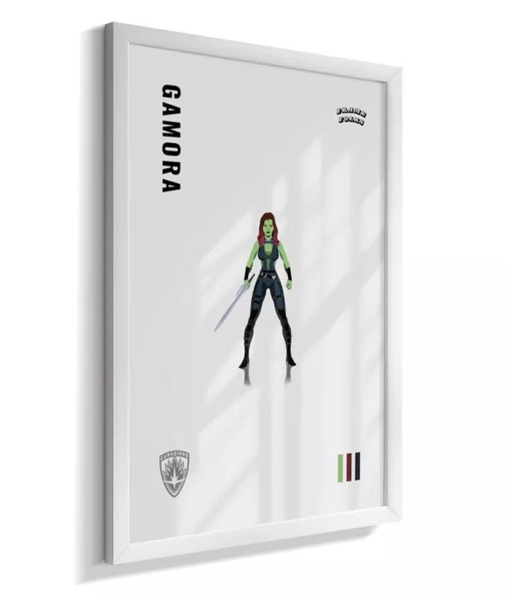 Quadro Gamora - Guardiões da Galáxia