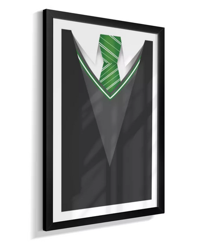 Quadro Harry Potter - Casa Sonserina