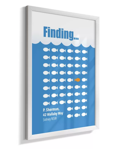 Quadro Procurando Nemo