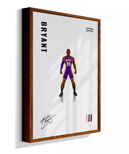 Quadro Kobe Bryant