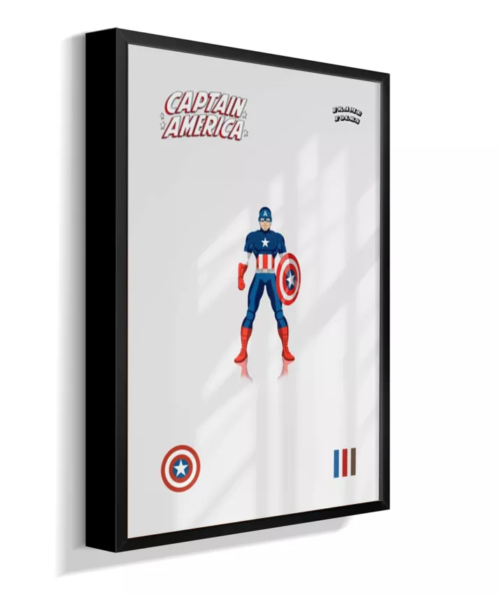 Quadro Capitão America