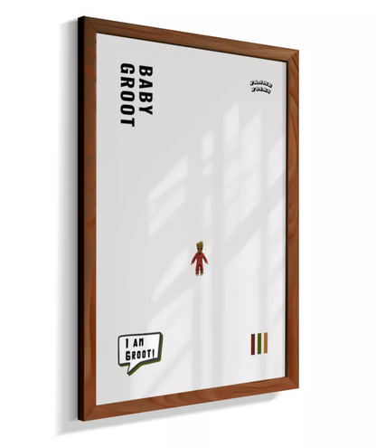 Quadro Baby Groot