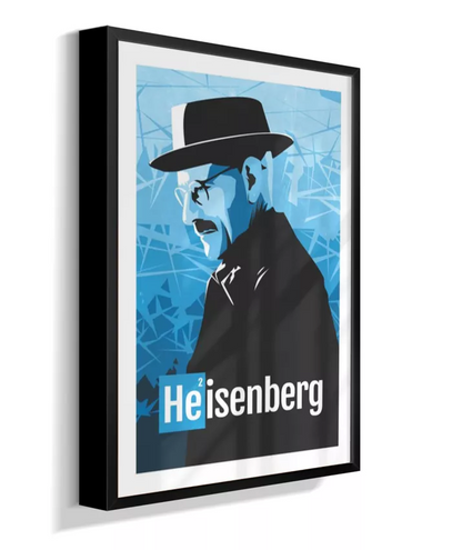 Quadro Heisenberg - Breaking Bad