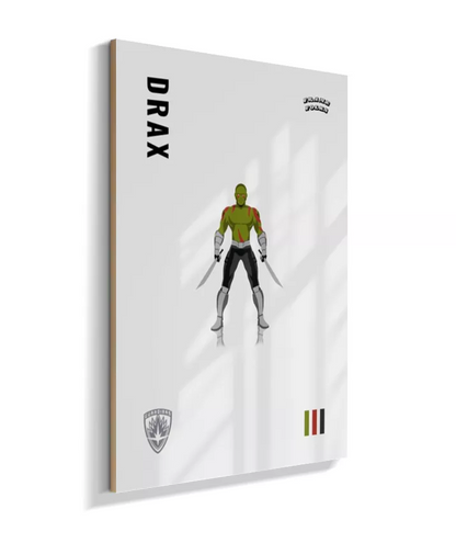 Quadro Drax - Armadura