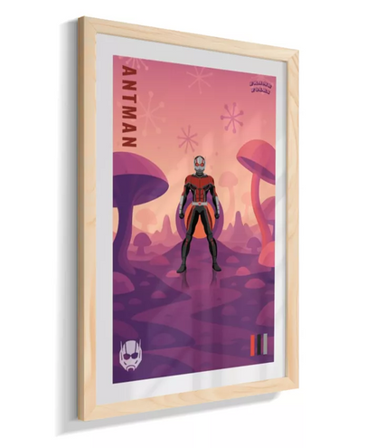 Quadro Homem Formiga - Reino Quântico