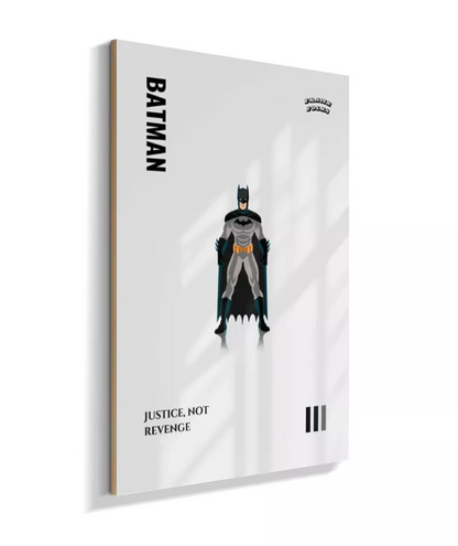 Quadro Batman - Justice, not revenge
