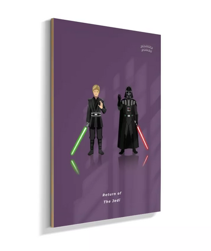 Quadro Star Wars - O Retorno de Jedi