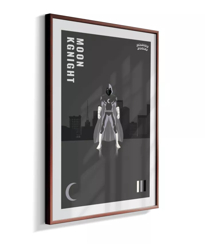 Quadro Cavaleiro da Lua - Dark City
