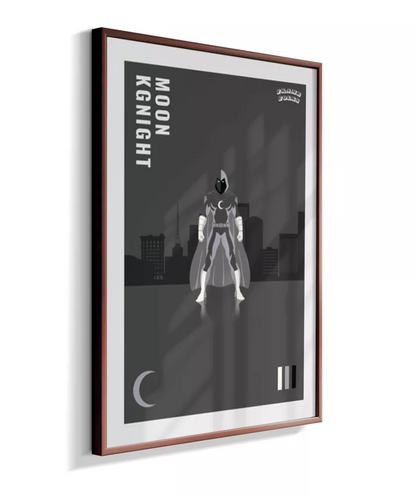 Quadro Cavaleiro da Lua - Dark City