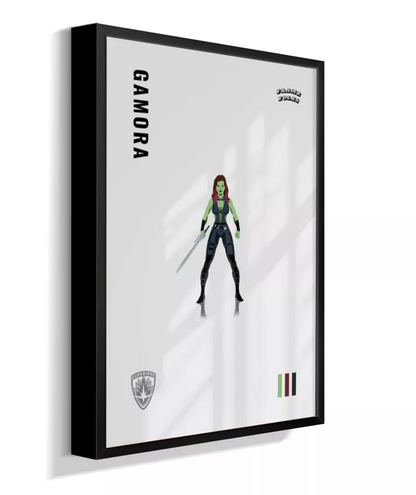 Quadro Gamora - Guardiões da Galáxia
