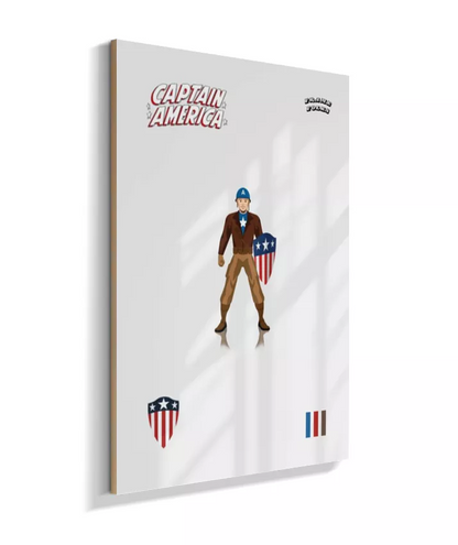 Quadro Capitão America - WW2