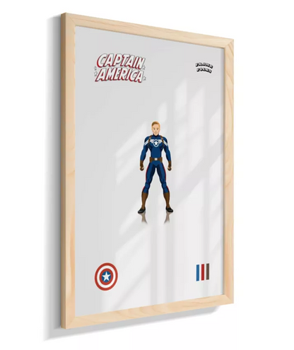 Quadro Steve Rogers