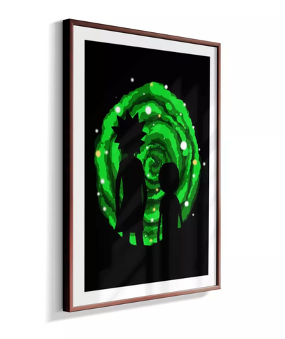 Quadro Rick and Morty