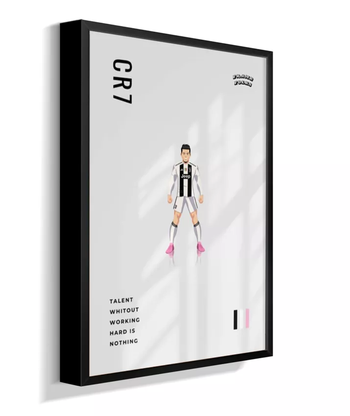 Quadro CR7 - Juventus