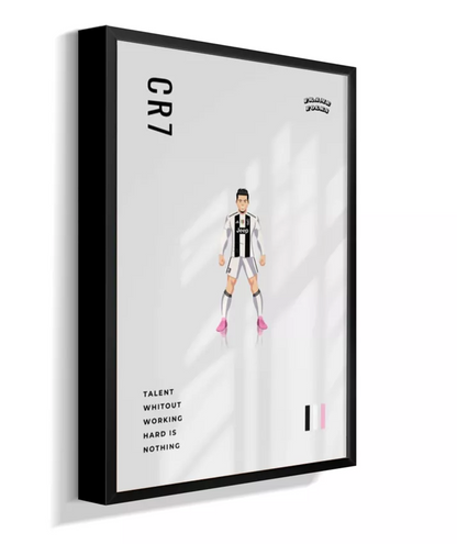 Quadro CR7 - Juventus